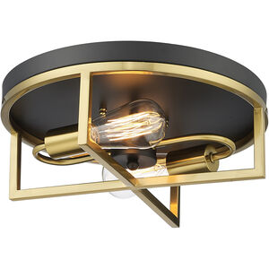 Canada 2 Light 14.00 inch Flush Mount